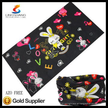 NINGBO LINGSHANG venda quente cachecol bandana tubular personalizada de pesca sem costura colorida